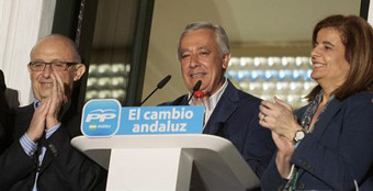El PP vence en Andalucía