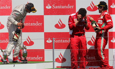 Fernando Alonso en Valencia 2012