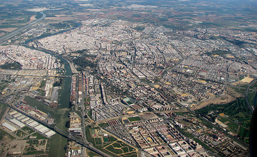 Sevilla Sevilla, vista aerea