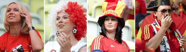 Imágenes del España-Italia Imágenes del España-Italia
