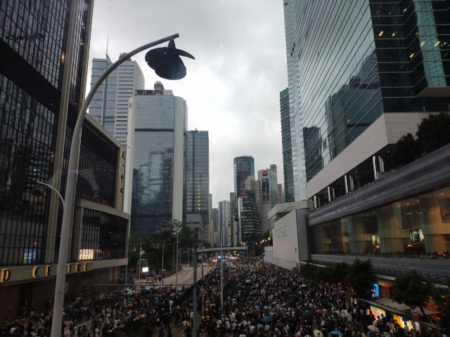 Protestas en Hong Kong