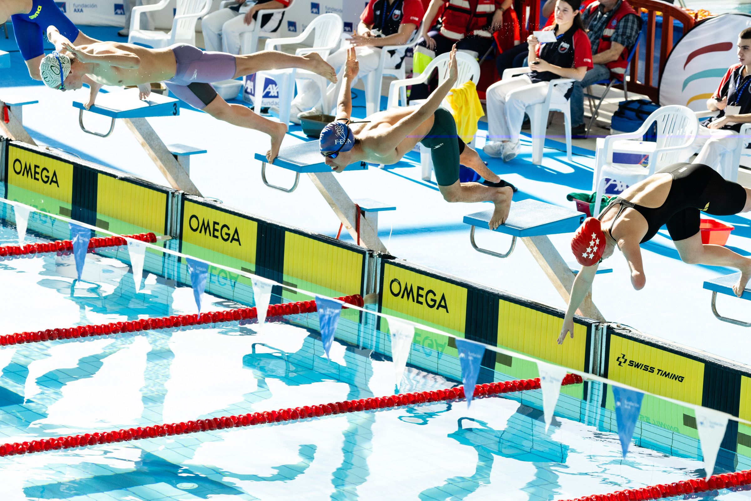  La Liga Axa aterriza en Palma con grandes figuras de la natación paralímpica española en busca de la mínima para los Juegos de París 