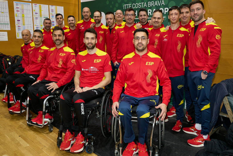  Cinco clasificados en tenis de mesa elevan a 71 las plazas de España en los Juegos Paralímpicos de París 