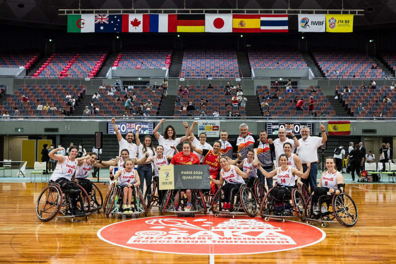  La selección femenina de baloncesto en silla de ruedas estará en los Juegos Paralímpicos de París 2024 