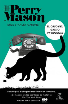 Portada. El caso del gatito imprudente, de Erle Stanley Gardner. Serie Perry Mason. Espasa Narrativa. 2021
