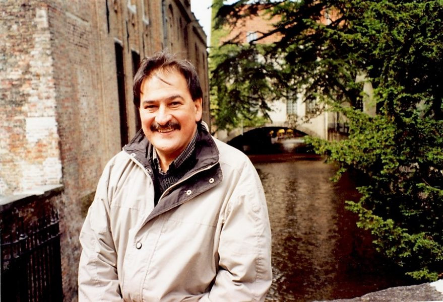 César Bisso 12   en Brujas, Bélgica, 2000