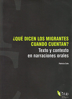 Libro Coto 8   Qué dicen los migrantes cuando cuentan