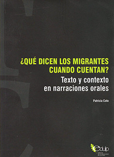 Libro Coto 8 Qué dicen los migrantes cuando cuentan