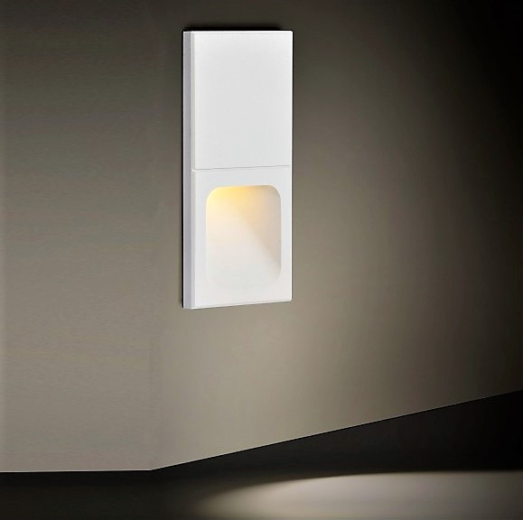 Baador de pared led 3w 3000k blanco