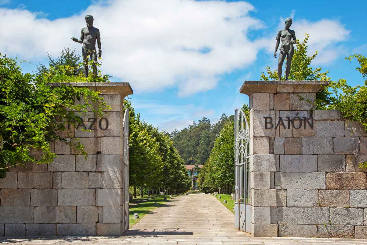 Entrada pazo baion