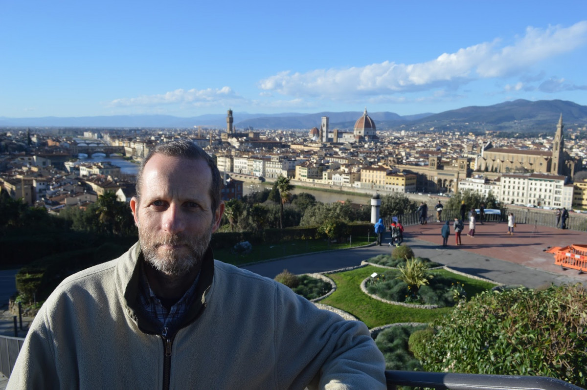 David Birenbaum 18 en Florencia, Italia, 2016