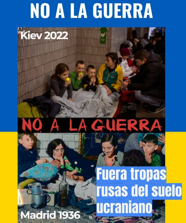 Kiev 2022 Madrid 1936. Cartel de Unificación Comunista de España