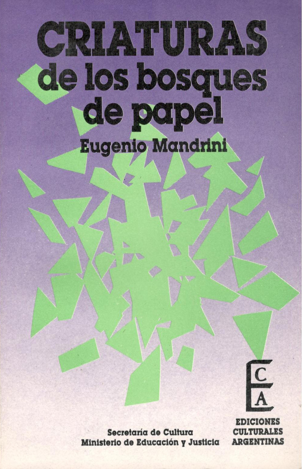 Libro Mandrini 3 Criaturas en los bosques de papel