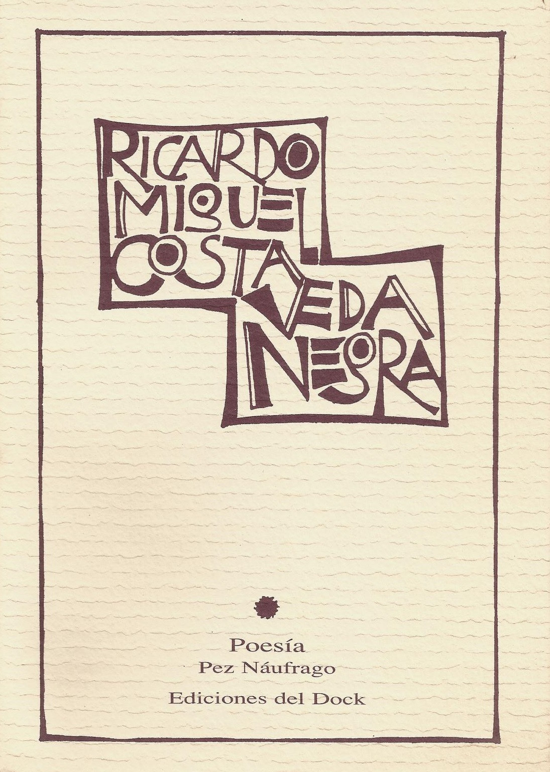 Libro Costa 5 Veda negra