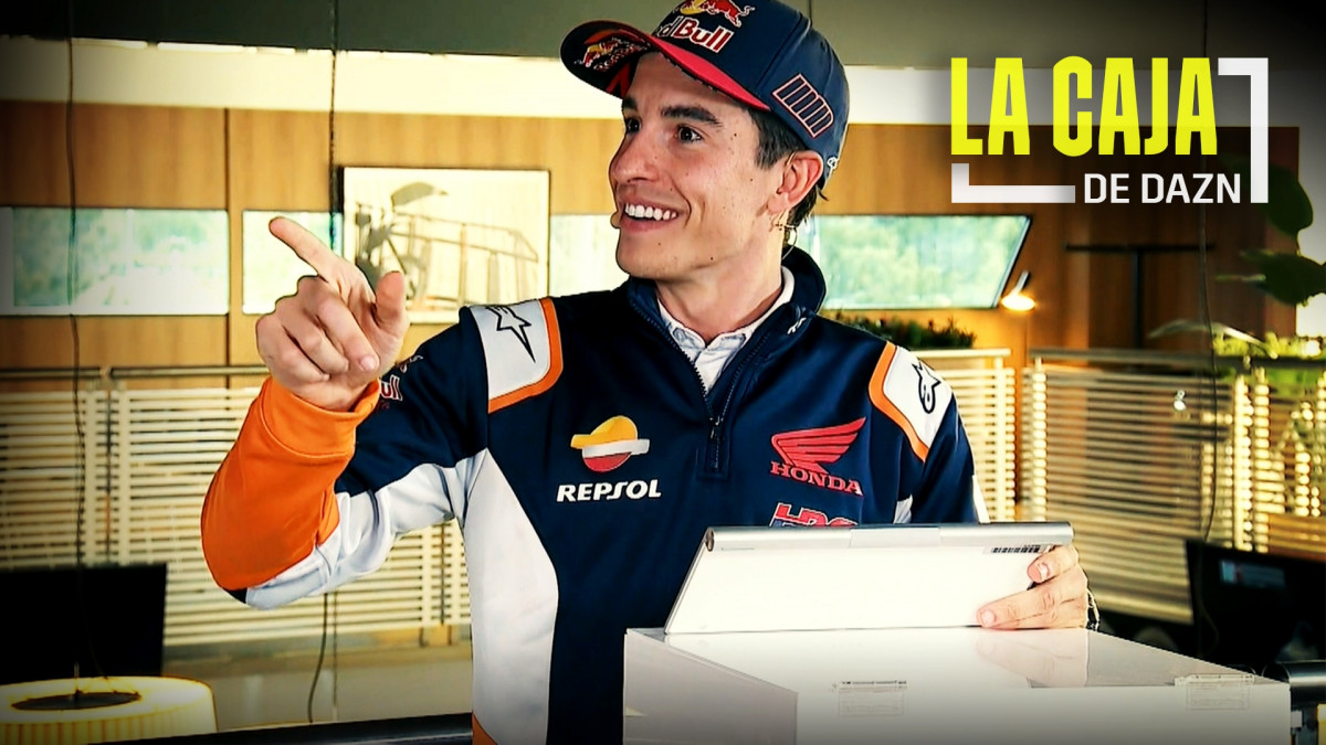 DAZN La caja de DAZN Marc Márquez