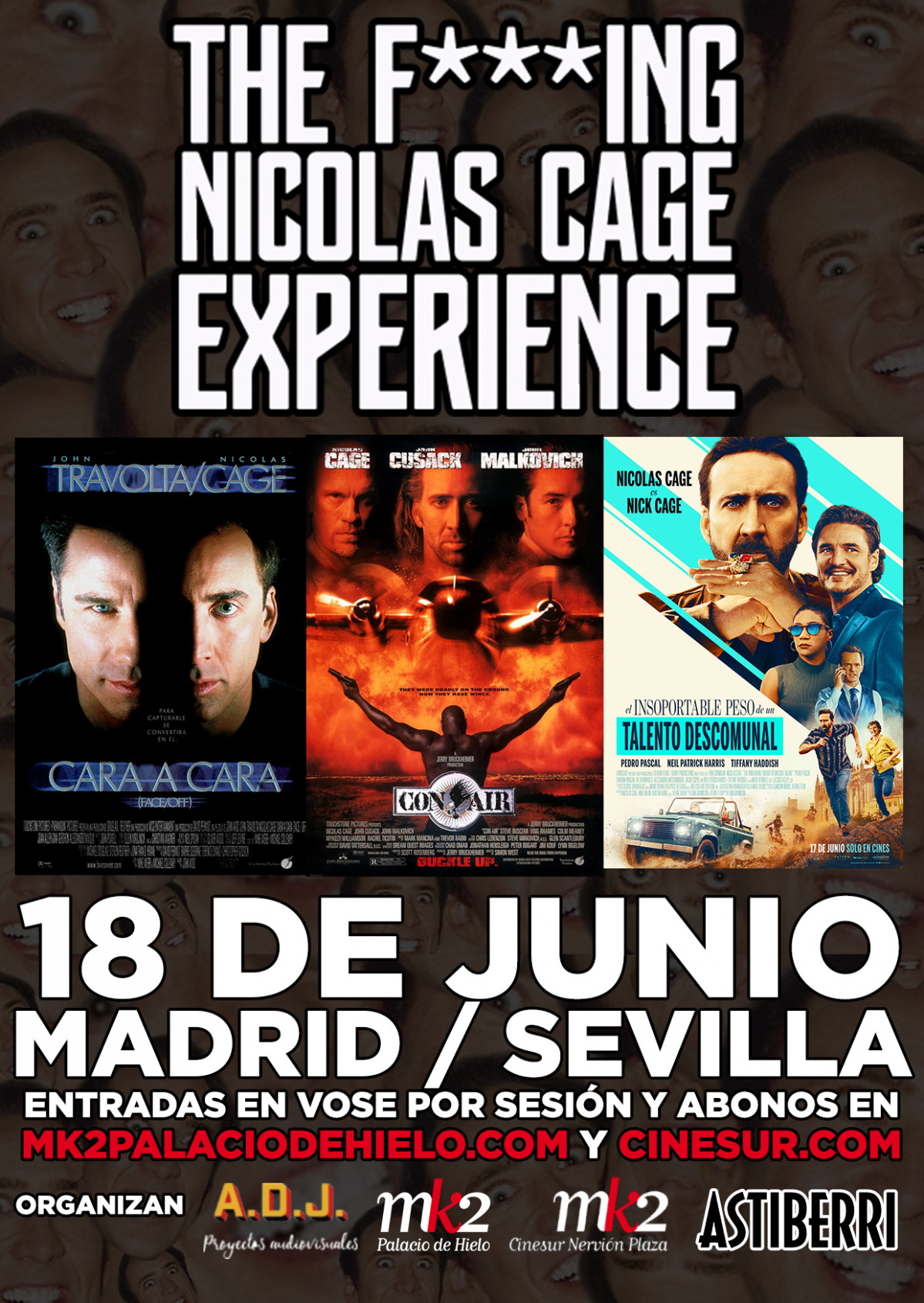 Nicolas Cage Experience Vertical