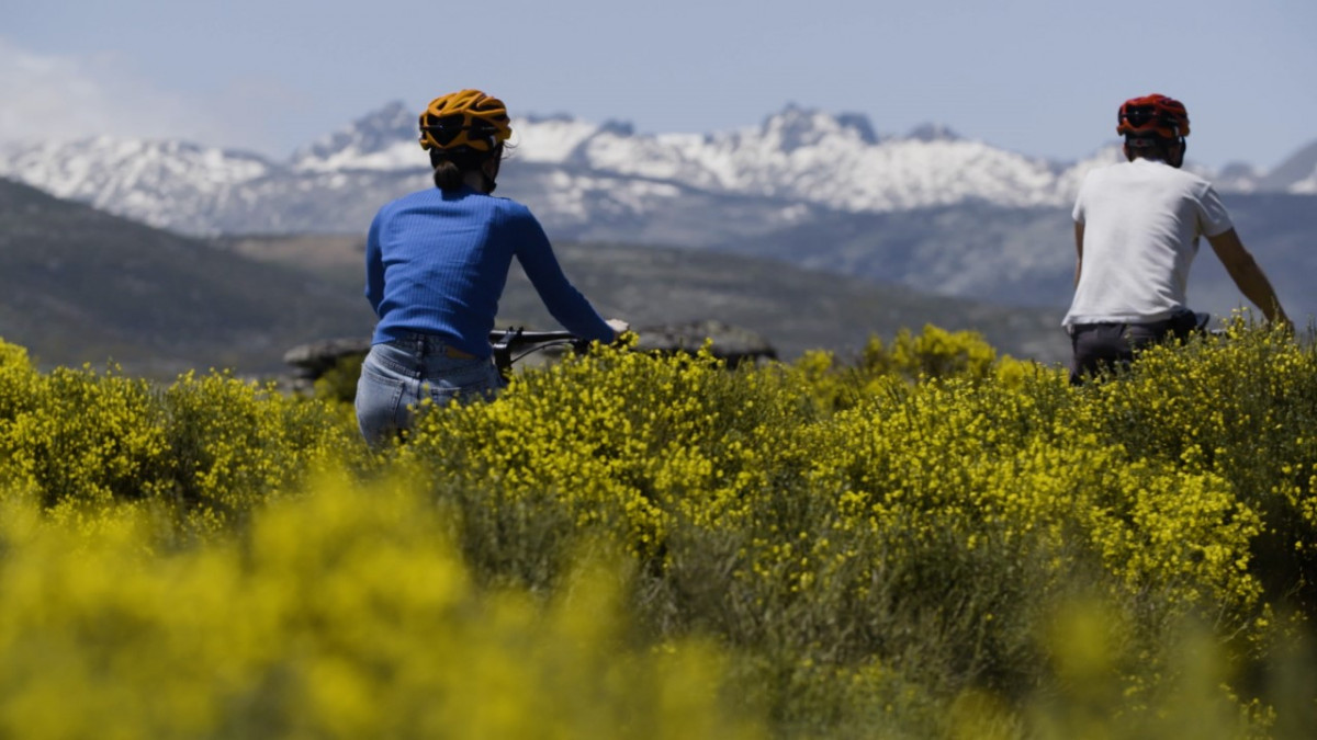 Parador de Gredos, ruta en bici.