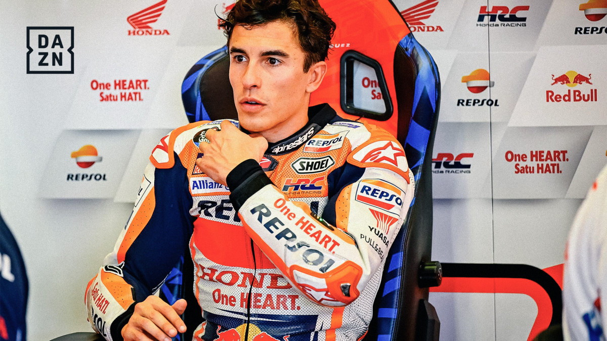 DAZN Marc Márquez en el test de Misano