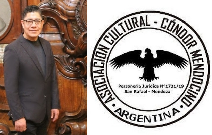 Abel Perez Rojas recibio el condor mendocino 2022
