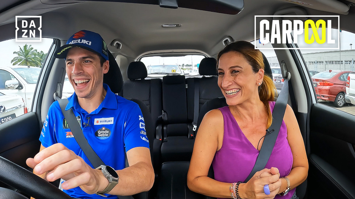 DAZN Carpool con Joan Mir