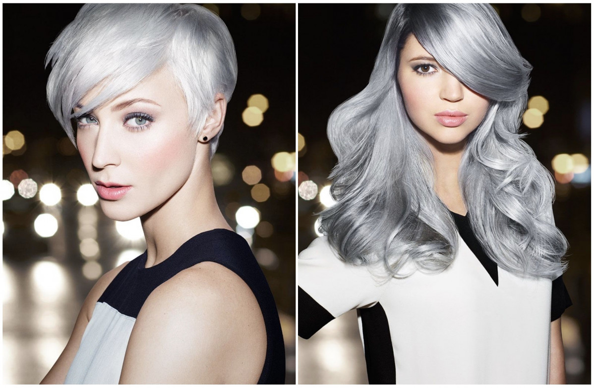 Silver hair by REDKEN