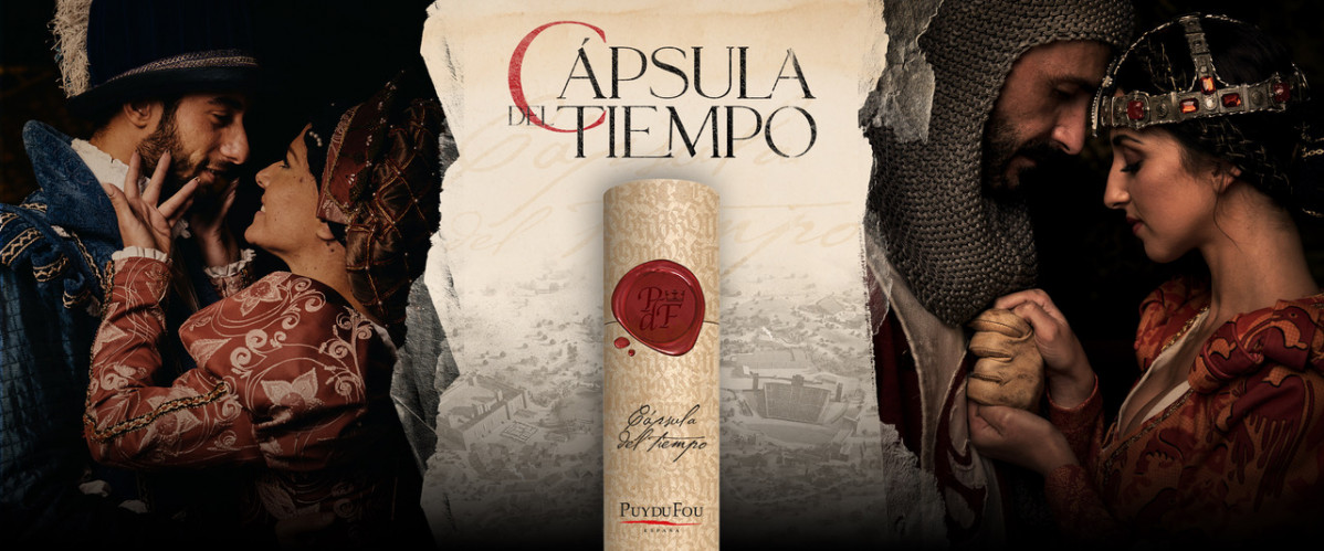 San Valentín Puy du Fou Cápsula del tiempo