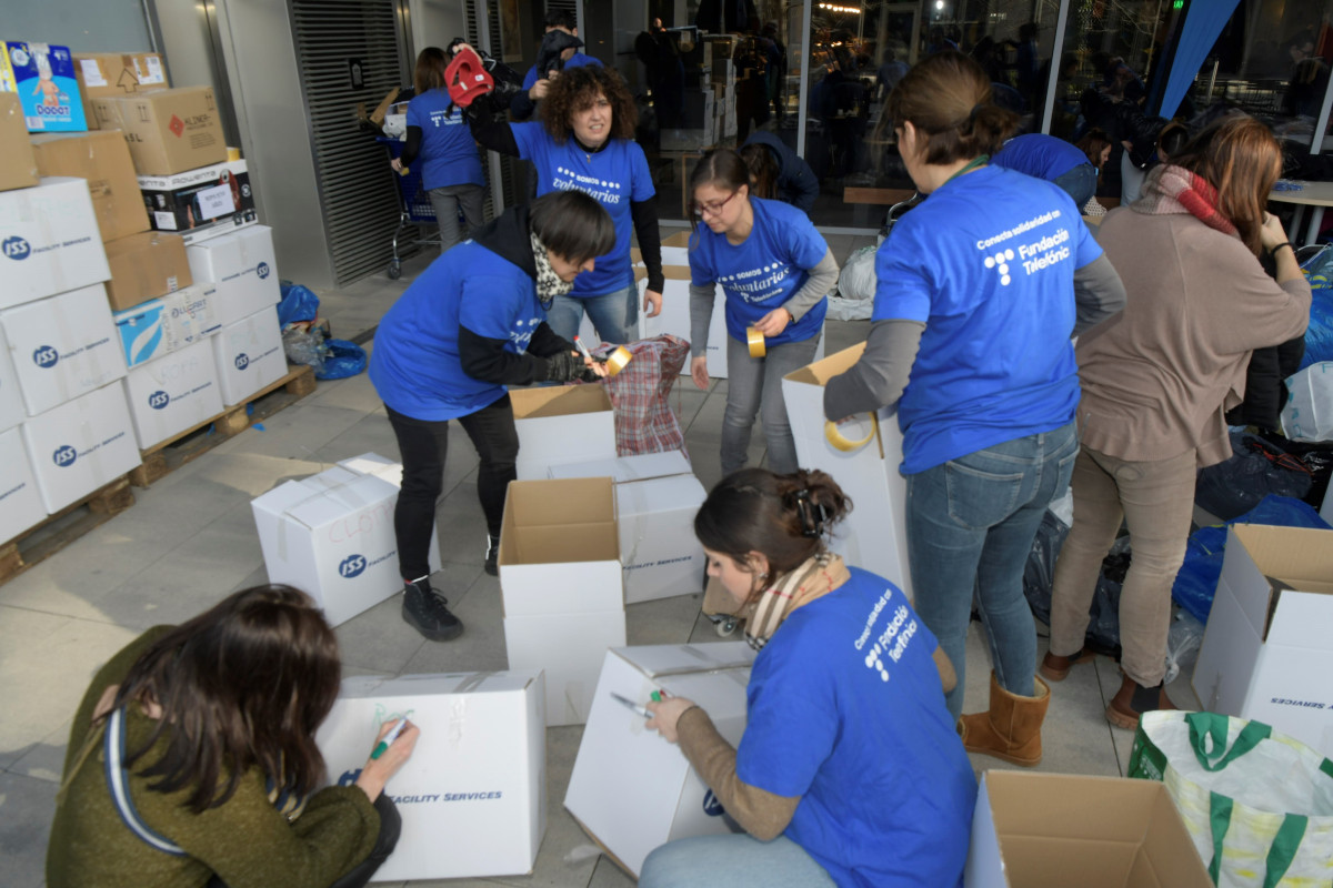 Movilizados por el terremoto Fundacion Telefonica