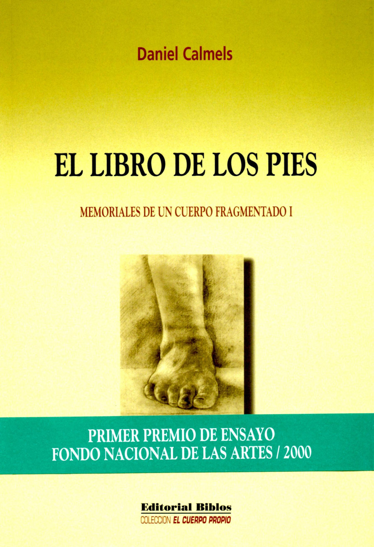 Libro Calmels 5   El libro de los pies