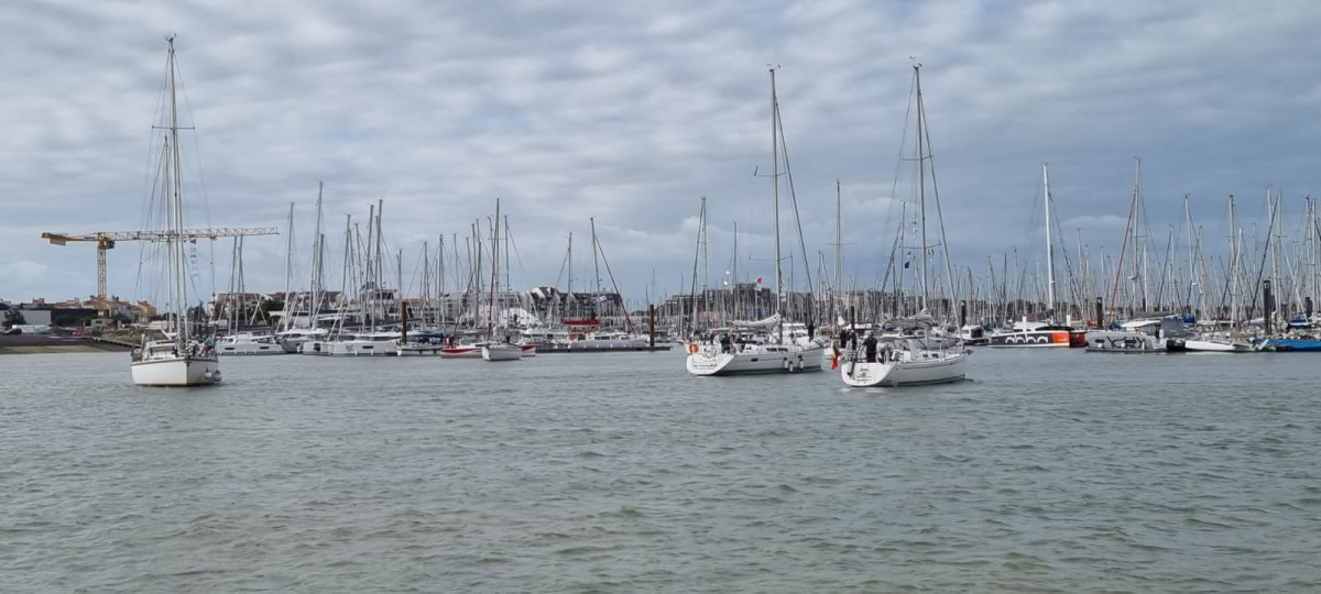 VII Camino a vela salida de la Rochelle 2022