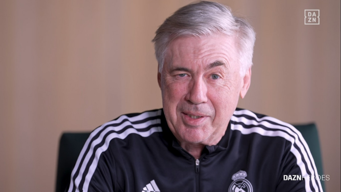 DAZN Entrevista Carlo Ancelotti