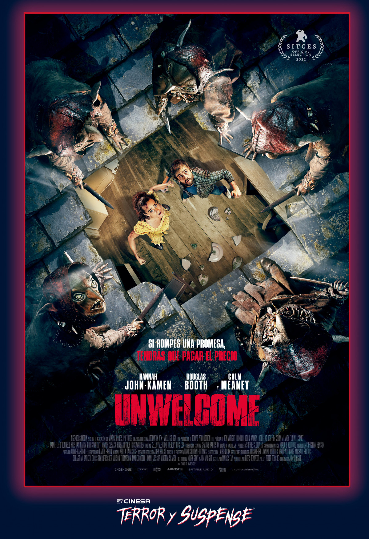 Poster Unwelcome Cinesa