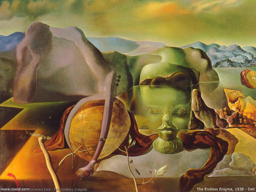 Enigma sin fin, Dalí