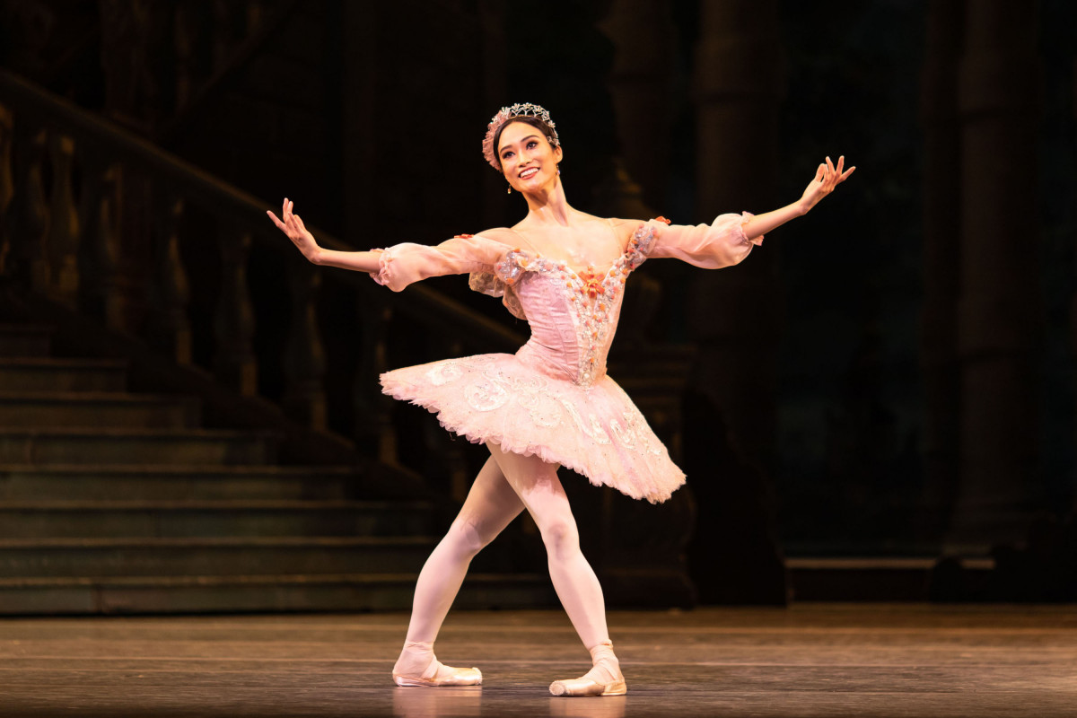 Fumi Kaneko as Princess Aurora in The Sleeping Beauty, The Royal Ballet ©2019 ROH. Photograph by Helen Maybanks