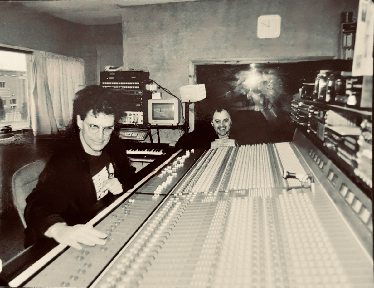 @ the console of 'The Rock Studio' London