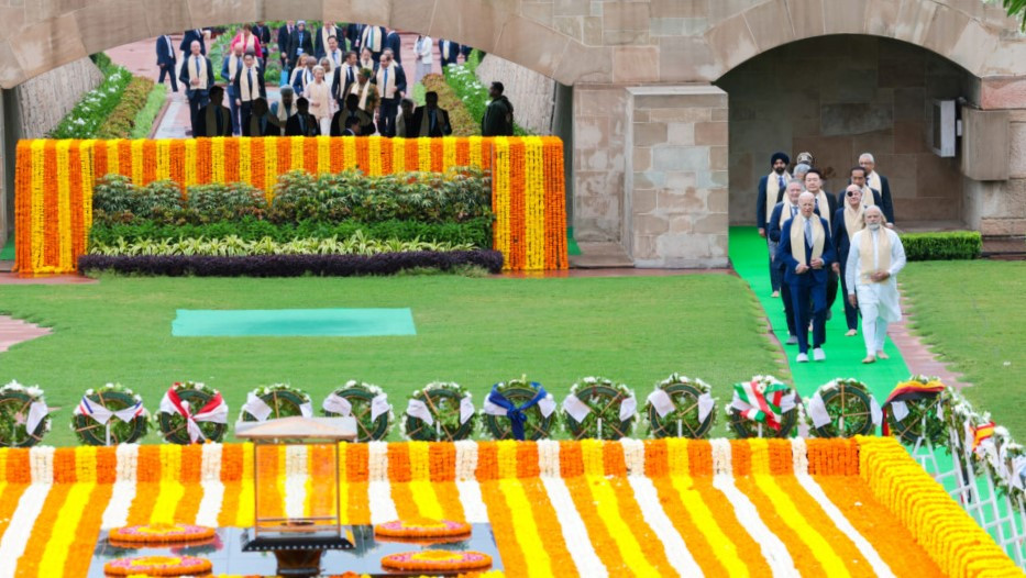 G20 Samadhi Gandhi PIB