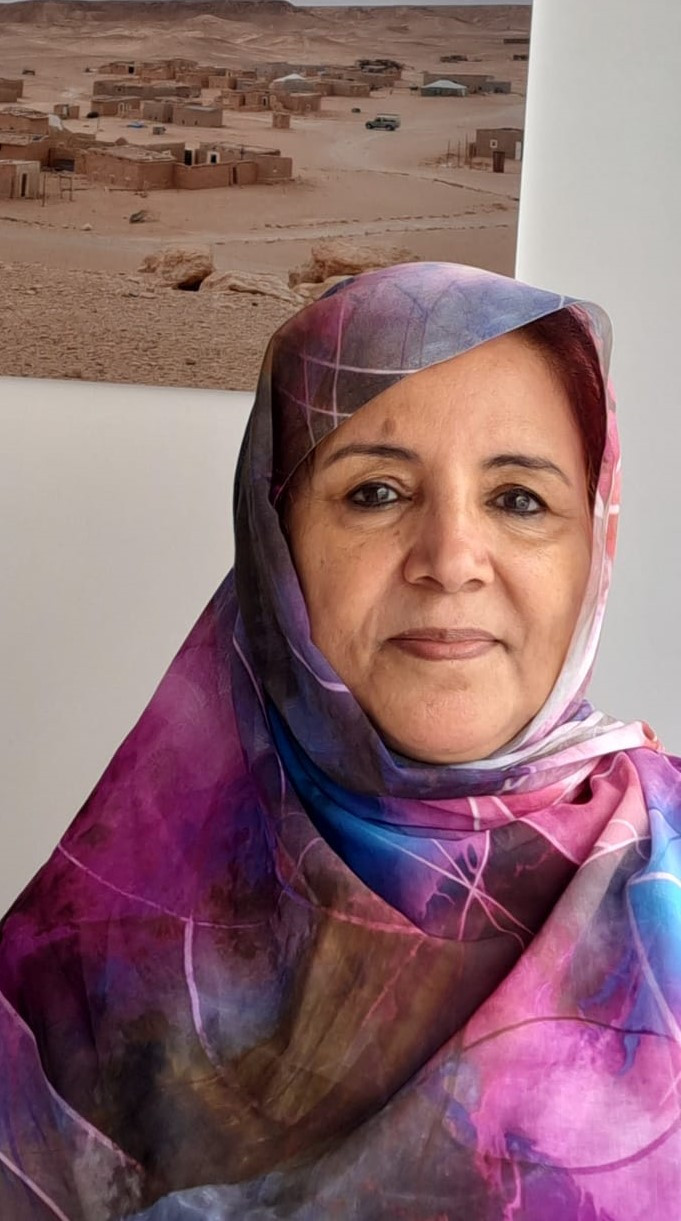 Jadiyetu El Mohtar, delegada del Frente Polisario en Madrid
