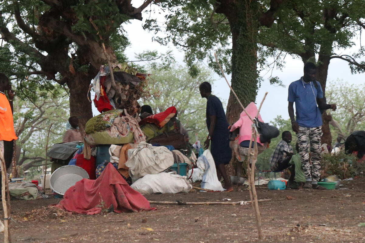 Personas que huyen de Sudán a Sudán del Sur (Malakal)2