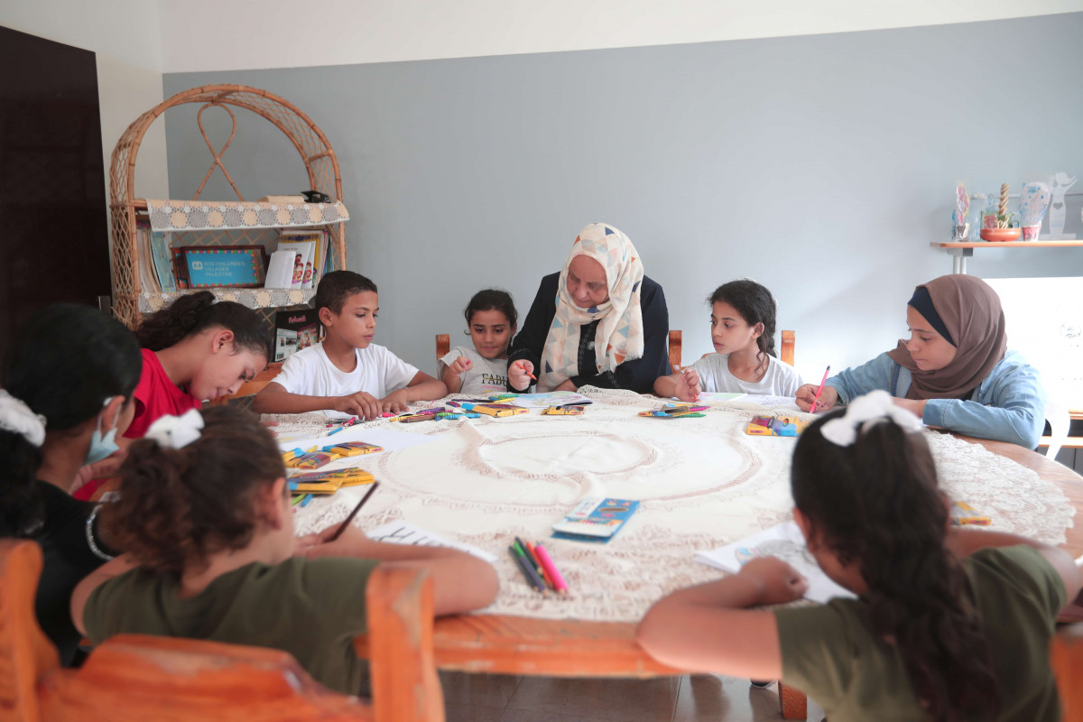 Aldea Infantil SOS de Rafah Franja de Gaza Actividades