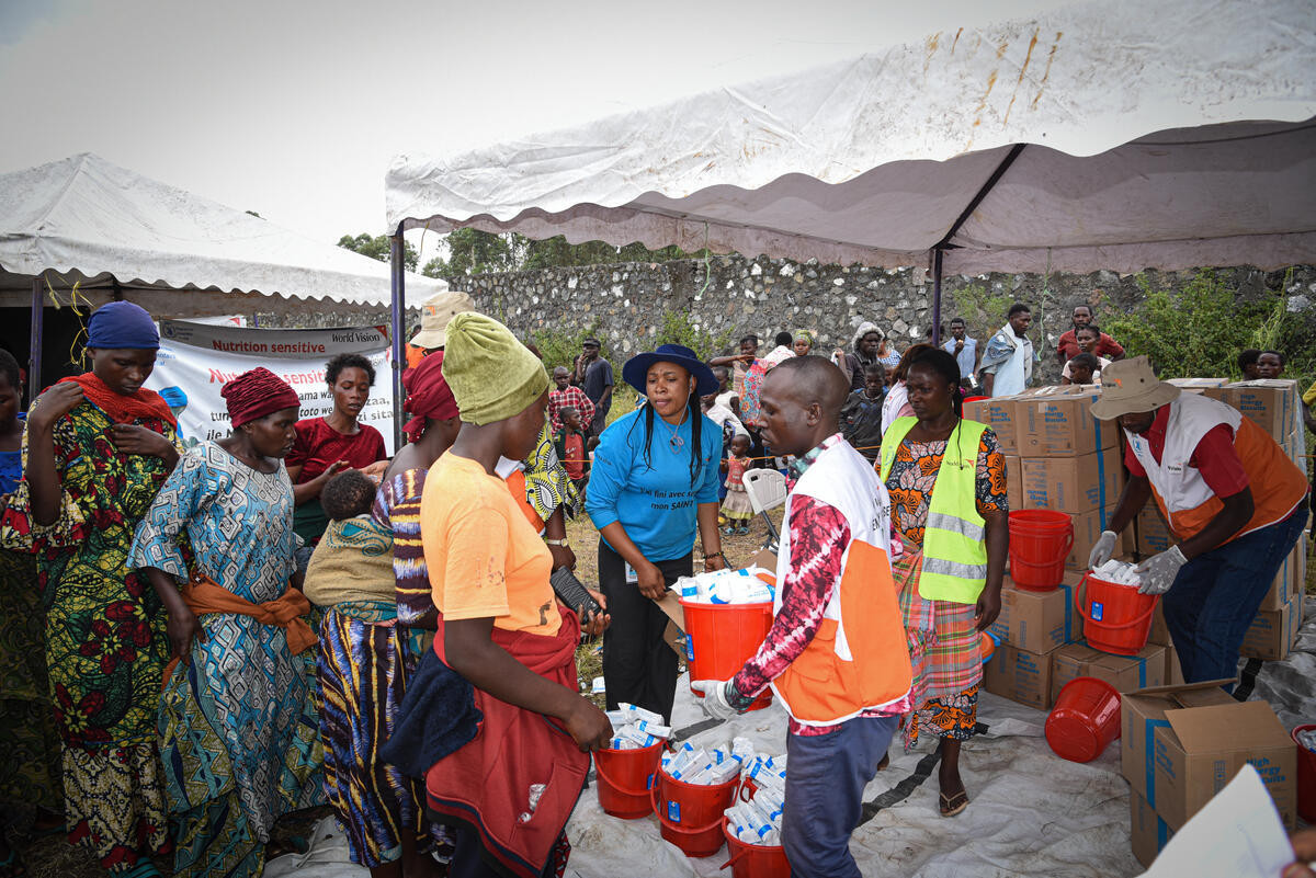 Ayuda alimentaria en RDC