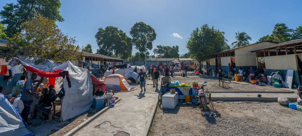 Haiti desplz escuela Antoine Lemonnier OIM