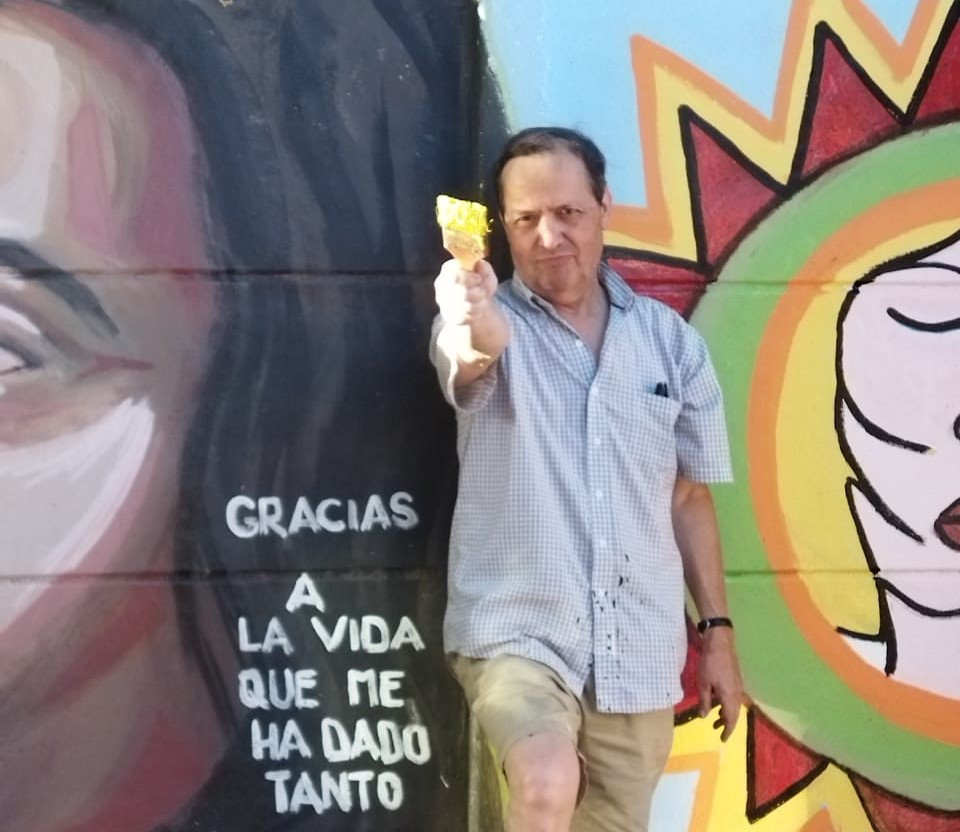 Carlos de los Rios, Médico psiquiatra escritor y muralista.
