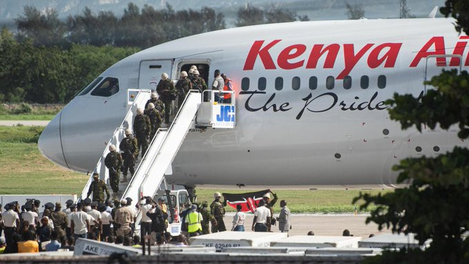 Haiti kenianos desembarcan Voa Tvx