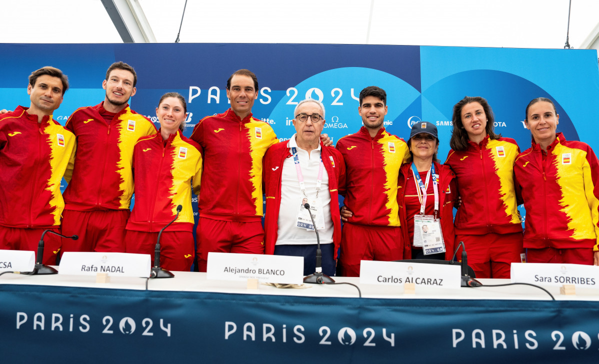 EuropaPress 6105451 david ferrer esp pablo carreno esp cristina brusac esp rafael nadal esp
