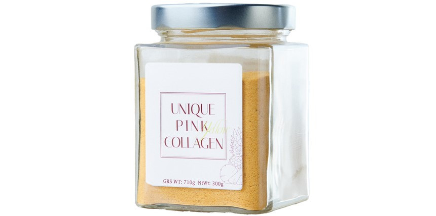 UNIQUE PINK YELLOW COLLAGEN