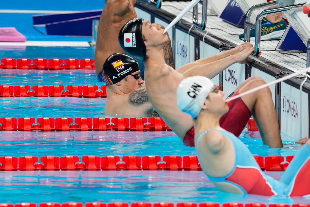 París 2024 Natación Toni Ponce 4x50 m estilos 0271 baja