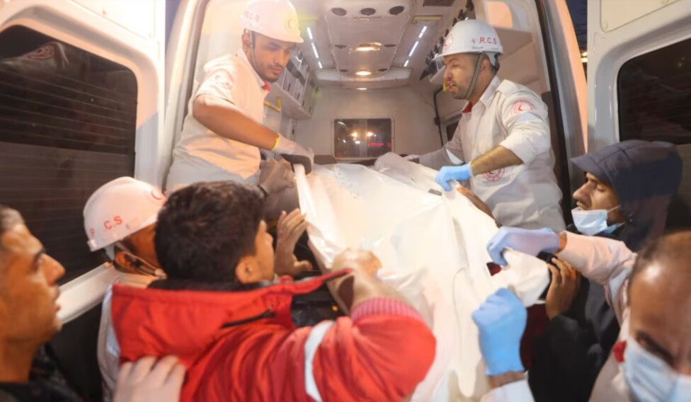 Socorristas Media Luna Roja muertos en Gaza