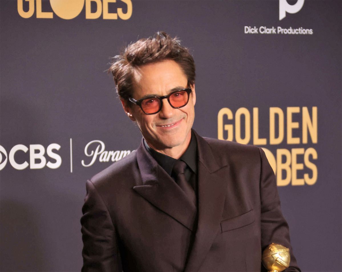Robert Downey Jr. durante la 81 edición de los Premios Globo de Oro Foto de Crash imageSPACE via ZUMA Press DPA