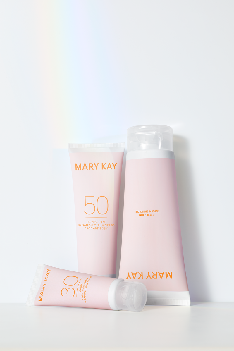 Linea Solar Mary Kay fps50 fps30 gelreparador