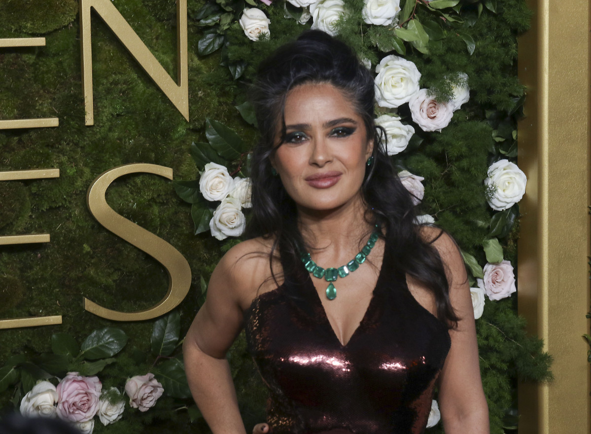 EuropaPress 6437050 05 january 2025 us beverly hills mexican american actress salma hayek