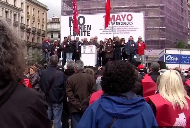 Manifestación del 1 de Mayo